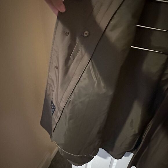 Vintage Men’s London Fog Overcoat - Zip out Lining - XL - Picture 4 of 11